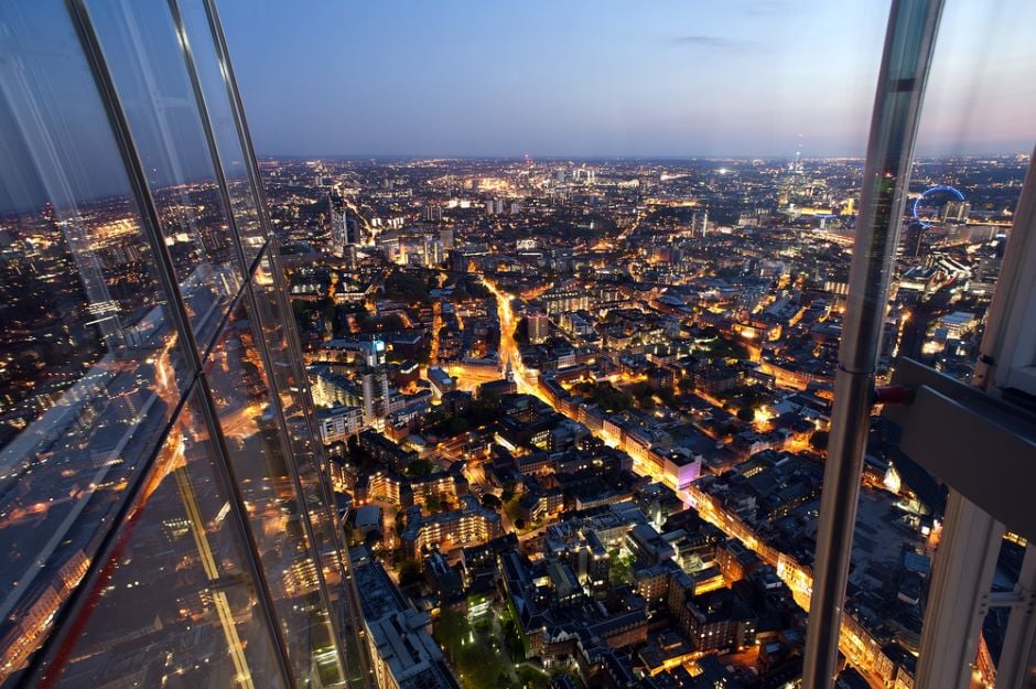 South London from The Shard 