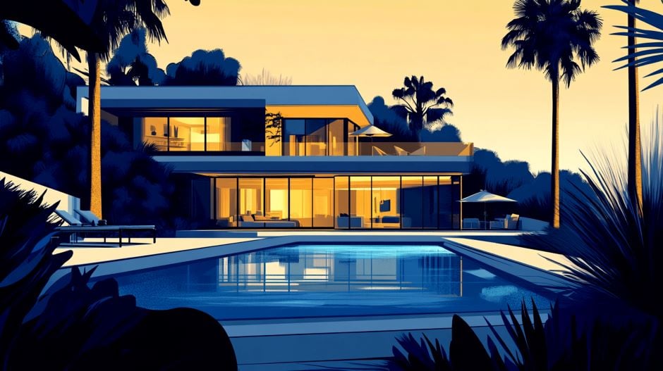 Modern House Illustration