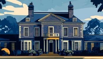 Stately Home Illustration